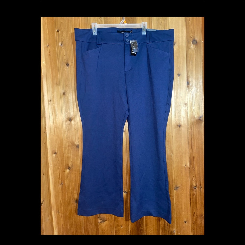NWT Torrid Navy Stretchy Dress Pants Size 22S